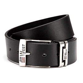 BEZLIT Men's Belt with Metal Clasp, black