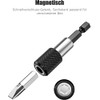Fixinus Magnetic Bit Holder, Pack of 3, Quick Change Bit