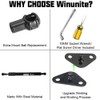 Winunite Compatible with 2015-2025 F150 Tailgate Assist – Stainless Steel