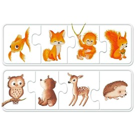 Ravensburger Children's Puzzle - 03006 My Favourite Animal Children - My First Colour Puzzle with 6 x 4 Pieces - Puzzle for Children from 2 Years