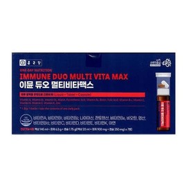 Sellerhub 종근당 이뮨 듀오 멀티비타맥스 액상 (20ml + 정제 900mg + 캡슐 250mg) x 7개입 (S33551860) Jongkundang Immune Duo Multivitamax Liquid (20ml + Tablets 900mg + Capsules 250mg) x 7 Packs (S33551860)