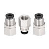 M METERXITY 3 Pack 1/8 BSPT Push Lock Fitting -