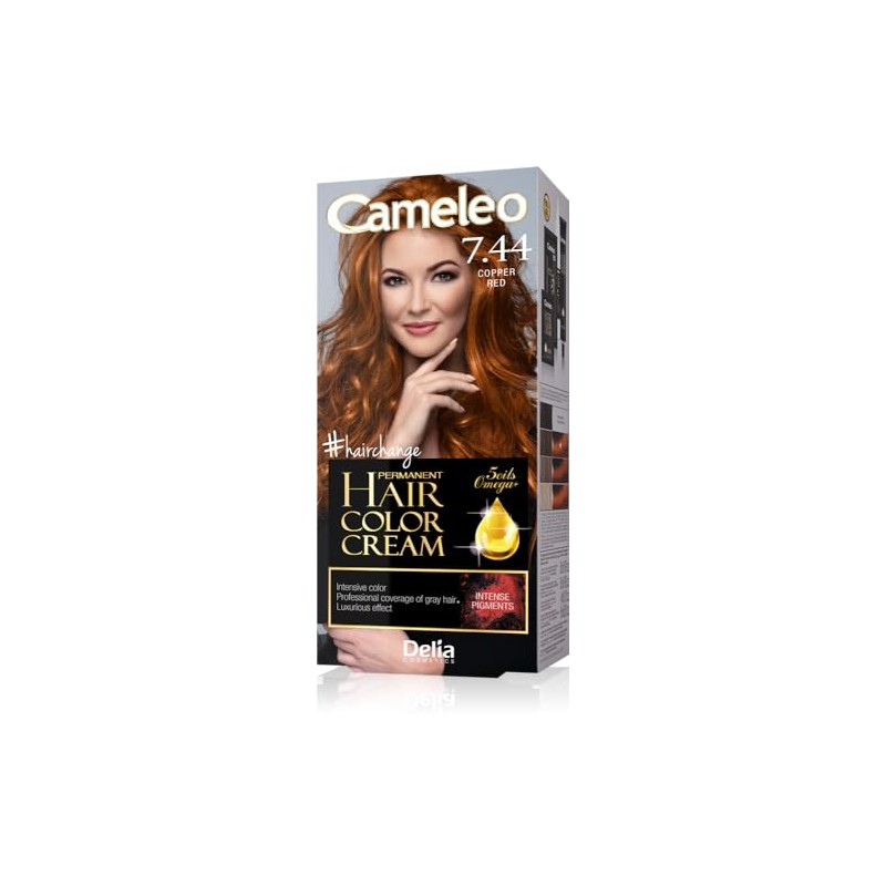Cameleo - Permanent Hair Colour Cream - Copper Red -