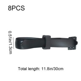 HHONGDU 8 Pcs(30x1.3cm) Tree Ties Straps Adjustable Tree Traps Heavy Duty Tree Ties with Buckle Lock for Support Tree Shrub