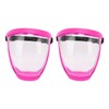 2pcs Protective Face Cover Dustproof Safety Elastic Belt Reusable Face