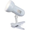 globo E27 R63 40 Watt Basic Spot Clip, White