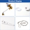 ProChosen Ceramic Toilet Flush Handle, Toilet Flush Handle Replacement Universal