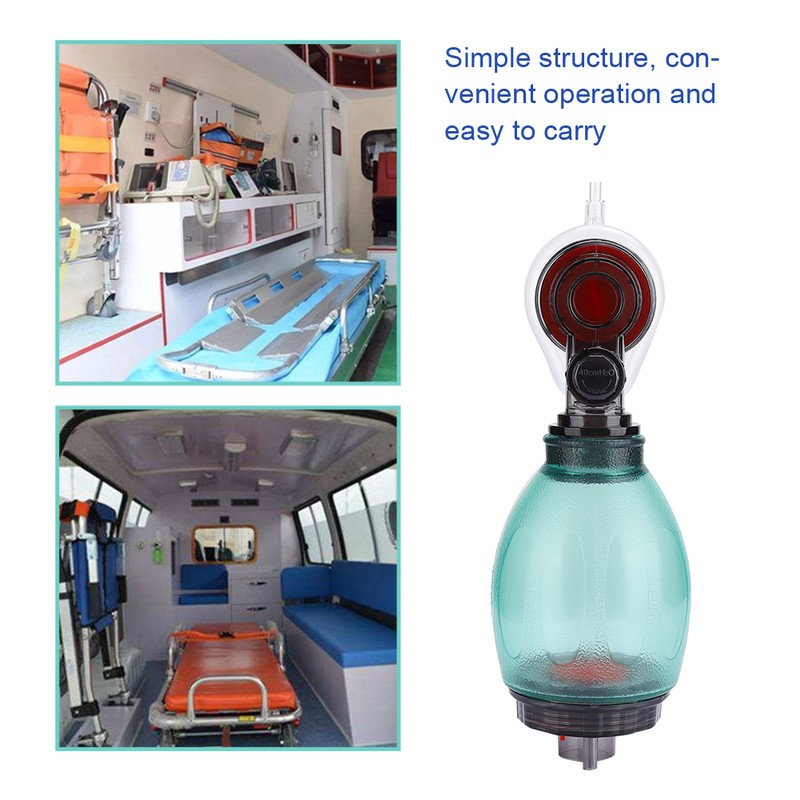 PVC Simple Style Manual Resuscitator Emergency Artificial Respiration Resuscitation ToolFor