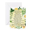 CafePress St. Patrick's Breastplate Greeting Cards Folded Greeting Card Glossy