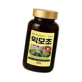 Domestic Leonurus japonicus, Artemisia vulgaris, Tangerine peel, Malt nutritional pills 250g / 국내산 익모초 애엽 귤피 맥아 영양 환 250g