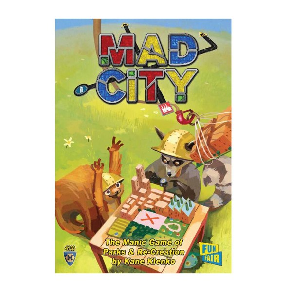 Mad City: Plan as Fast as You Can Board Game