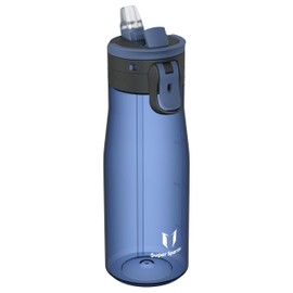 Sparrow Water Bottle 1L - One-Tap TouchFlow Water Bottles with Straw - Non-Toxic - BPA Free Tritan Bottles - Leak Proof & Sustainable Drinks Bottle for Sports, Outdoors