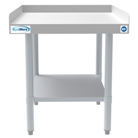 KoolMore 16 Gauge Stainless Steel Commercial Equipment Stand - 30 x 24 Heavy Duty Griddle Stand with Undershelf (EQT-163024)