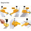 Yakamoz Handheld Dowel Jig Kit Doweling Jig Hole Drill Guide
