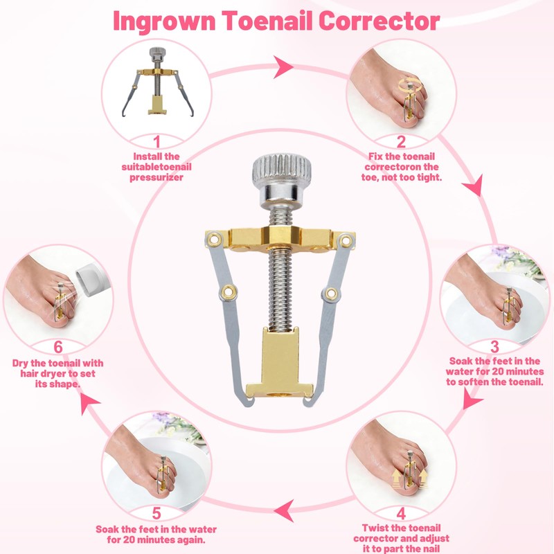 Ingrown Toenail Removal Kit Professional Ingrown Toenail Tool Kit with