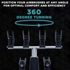 Master Airbrush Universal Clamp-On 6-Airbrush Holder - Airbrush Accessories &