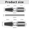 2-in-1 Screw Extractor Set, 1/2 Inch and 3/4 Inch, Double