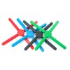 3/Pack Foldable Silicone Trivets, FENGCHEN Folding Trivets, Non-Slip Collapsible Cross