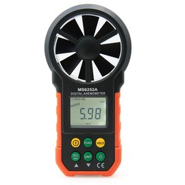 AMTAST Anemometer Handheld Wind Speed Meter Air Flow Volume Meter Kite Flying, Climbing, Fishing, Boat Sailing Wind Gauges CFM Meter with Backlight