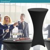 Granbest Cocktail Table Covers, Built-in Spandex, Square Corners, Standing Table