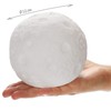 com-four® 2 x LED Moon 3D Bedside Lamp in Moon