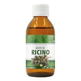 Aceite Hidratante De Ricino Premium 100 Puro 125 Ml