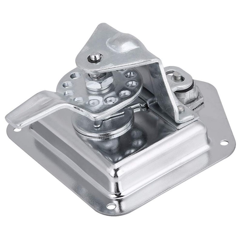 Acouto Folding T-Handle Latch,Stainless Steel Folding T-Shape Handle Lock Tool