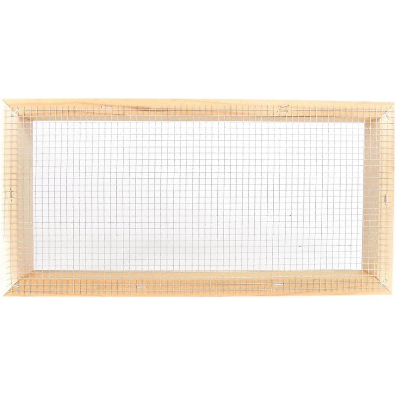 Miller Shingle Clear Cedar Foundation Vent No Louvers - 16