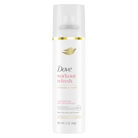 Dove Advanced Dry Shampoo Workout Refresh & Revive Post Workout Hair Without Water Lasting Fragrance for 2 Days 5 oz