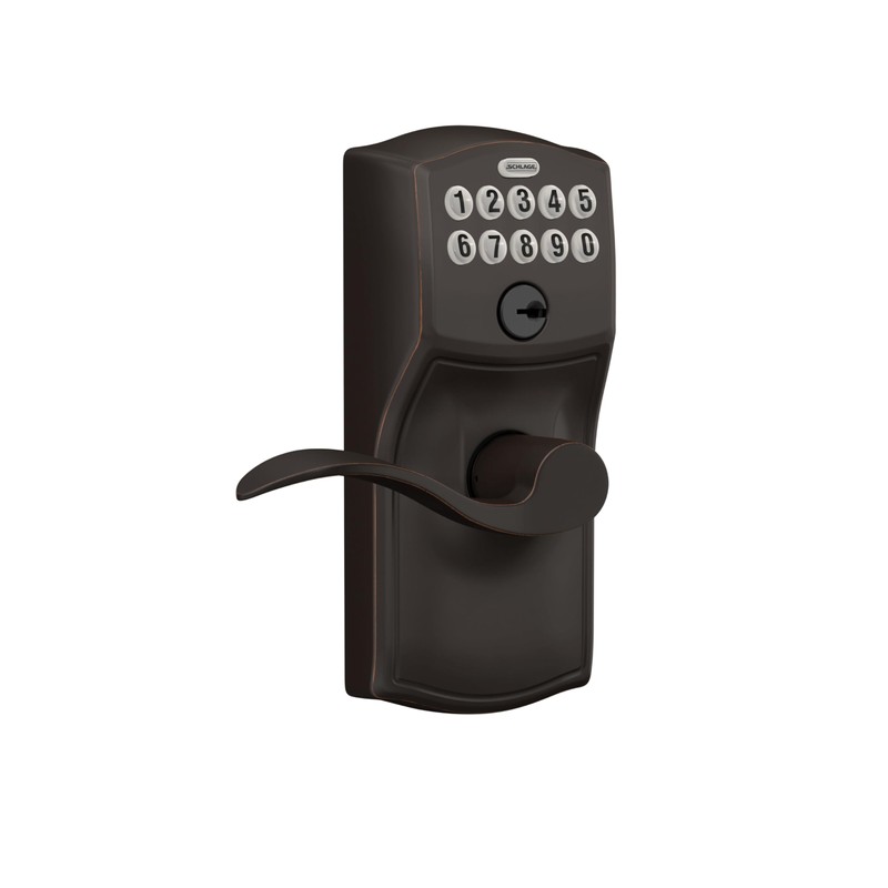 SCHLAGE FE595 CAM 716 ACC Camelot Keypad Entry with Flex-Lock
