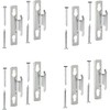 3 Pack of 4, Kenney Mfg Kenney KN851 Single Curtain