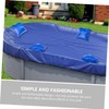 CIYODO 8Pcs Pool Winterizing Kit Durable Pool Cover Bags Multifunctional