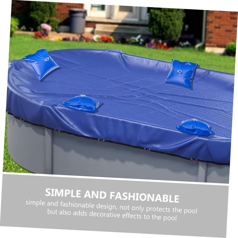 CIYODO 8Pcs Pool Winterizing Kit Durable Pool Cover Bags Multifunctional