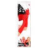 Lycra 37cm - Red Lace Lycra & Neon Gloves for