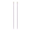 Susan Bates 10-Inch Silvalume Single Point Knitting Needle, 4mm, Lavender