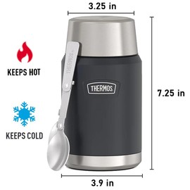 Thermos 24 oz. Icon Stainless Steel Food Jar - Granite