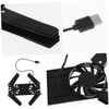 KONTONTY Laptop Cooling Pad Laptop Stand Fan for Enhanced Cooling