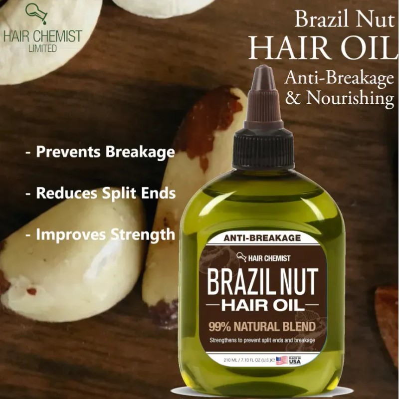 Aceite De Cuero Cabelludo Brazil Nut Hair Chemist 210 Ml