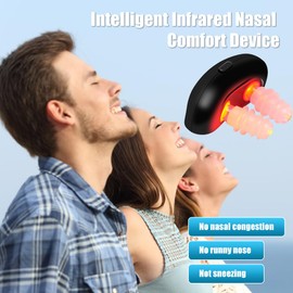 Respirelief Red Light Nasal Therapy Device for Nose, Red Light Nose Therapy, Physiotherapy Nasal Calming Device, Relief of Rhinitis Symptoms, Infrared Rhinitis Device for Targeted Nose Care