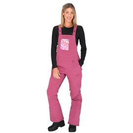 Arctix Women's Chadwick Printed Pocket Bib Overalls, Pink Canyon, X-Large Tall