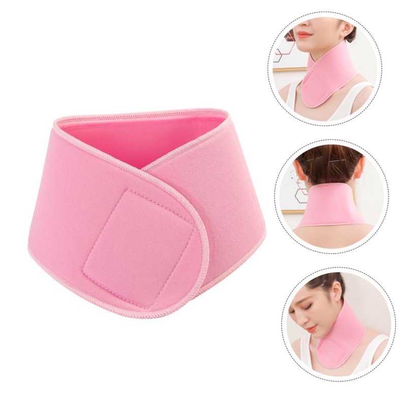 Alipis Women's Neck Care Pad Wrinkle Wrap Strap Portable Neck