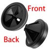 2pcs 3 1/8 Inch Garbage Disposal Sink Baffle Splash Guard,