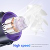 TZXVBW High Speed Desktop Fan with Digital Display, Wall/Seat Mounted,