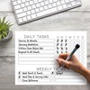 Dry Erase Whiteboard Task Planner by Glassboard Studio | Removable
