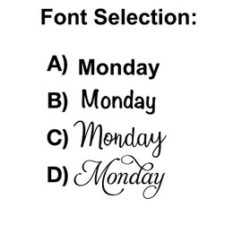 Weekly Planner Stickers/Days of Week / 12 Weeks DIY Calendar/Foiled Mini Transparent Weekly/Essential Productivity Life Planner Stickers/Bullet Bujo Journal/Appointments (Black)