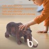 Mammoth Model Simulated Figurine Realistic Plastic Mammoth Toys for Animal