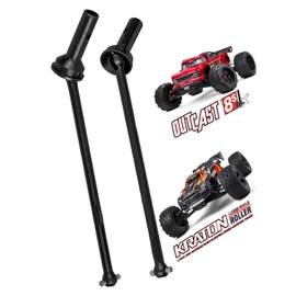 ARRCat for Arrma 1/5 KRATON 8S BLX,Outcast 8S BLX Upgrade Parts,2PCS Front/Rear Drive Shaft CVD Upgrades Parts Hop-up for 1/5 Arrma Outcast/KRATON 8S BLX