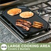 Ecolution Reversible Grill/Griddle Pan, Non-Stick, Dishwasher Safe, Double Burner Family