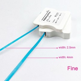 BELEON Dental Polishing Strips - Tooth Polisher Dental File for Teeth Sanding Grinding Deep Teeth Cleaning Tool Tooth Polish Abrasive Strip Oral Care Cleaning Tool - Fine 1 Roll 2.5mm x 6M