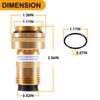 Replace for 50HA-BR Brass Vacuum Breaker Fit for Woodford Models
